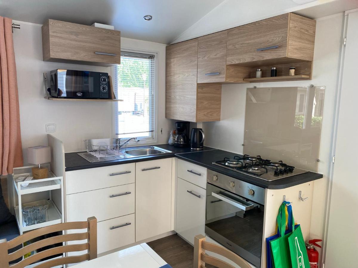 Mobil Home 3 Chambres Climatise Tout Equipe วัลราส์-ปลาจ ภายนอก รูปภาพ